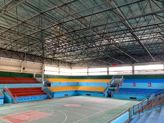 胶州富川体育馆网架